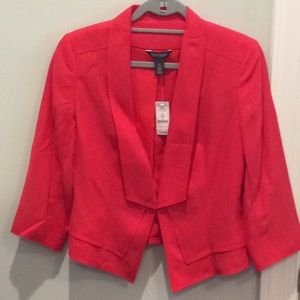 White House Black Market Red Jacket